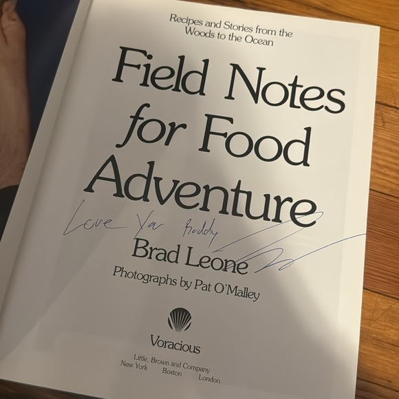 Brad Leone Field Notes for Food Adventure Cookbook - Picture 3 of 3